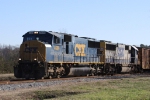 CSX 4689 & 8571 lead train F728 off the Tarboro Sub